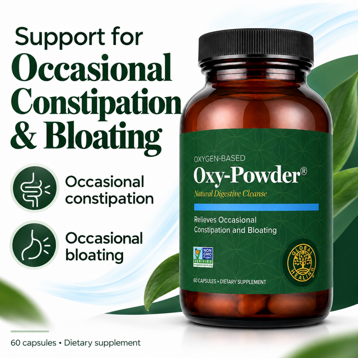 Oxy-Powder Colon Cleanse Supplement